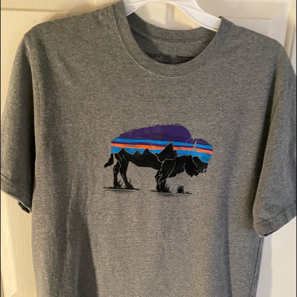 Men’s Patagonia Buffalo Logo TShirt - Size M